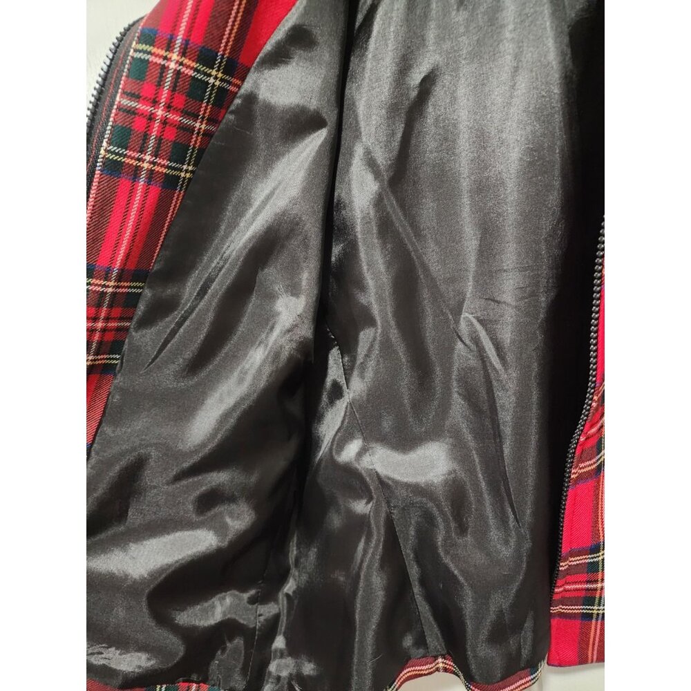 Pendleton Womens Light Jacket Size 10 Red Plaid V… - image 4